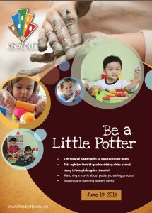BE A LITTLE POTTER