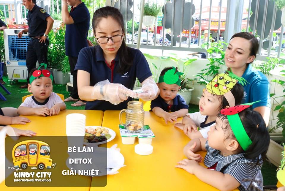 BUỔI SÁNG RỘN RÃ TIẾNG CƯỜI Ở KINDY CITY LÊ ĐỨC THỌ 01