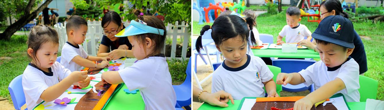 LỒNG GHÉP NHIỀU KỸ NĂNG QUA TRÒ “WORM WEAVING” HÌNH 02
