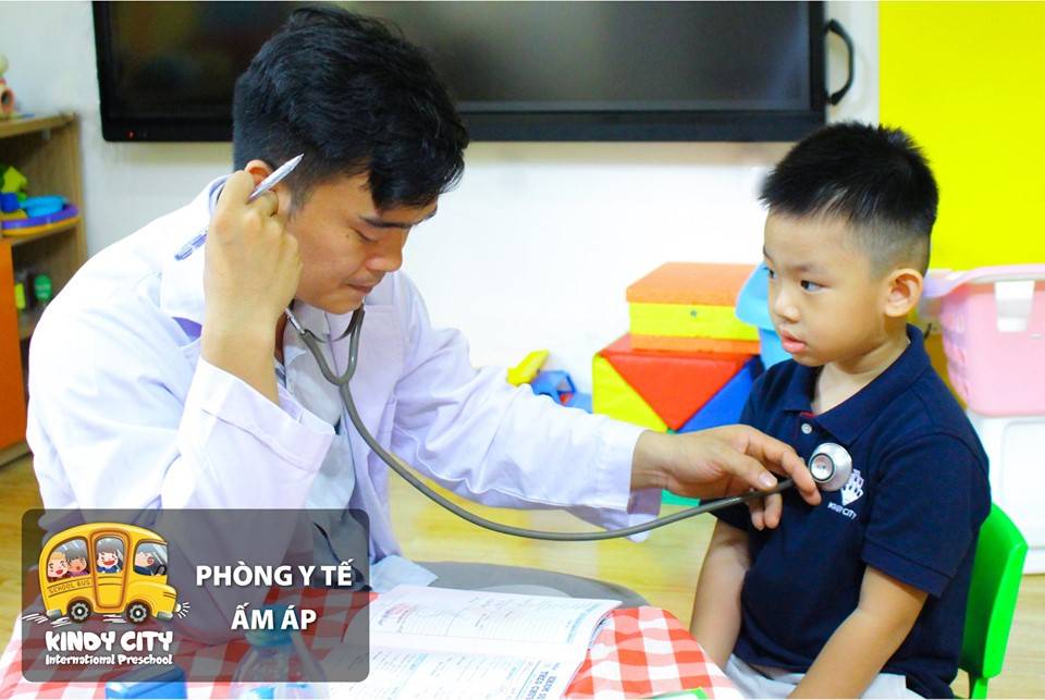 PHÒNG Y TẾ KINDY CITY – KHÔNG GIAN ẤM ÁP, LÀNH MẠNH HINH 01