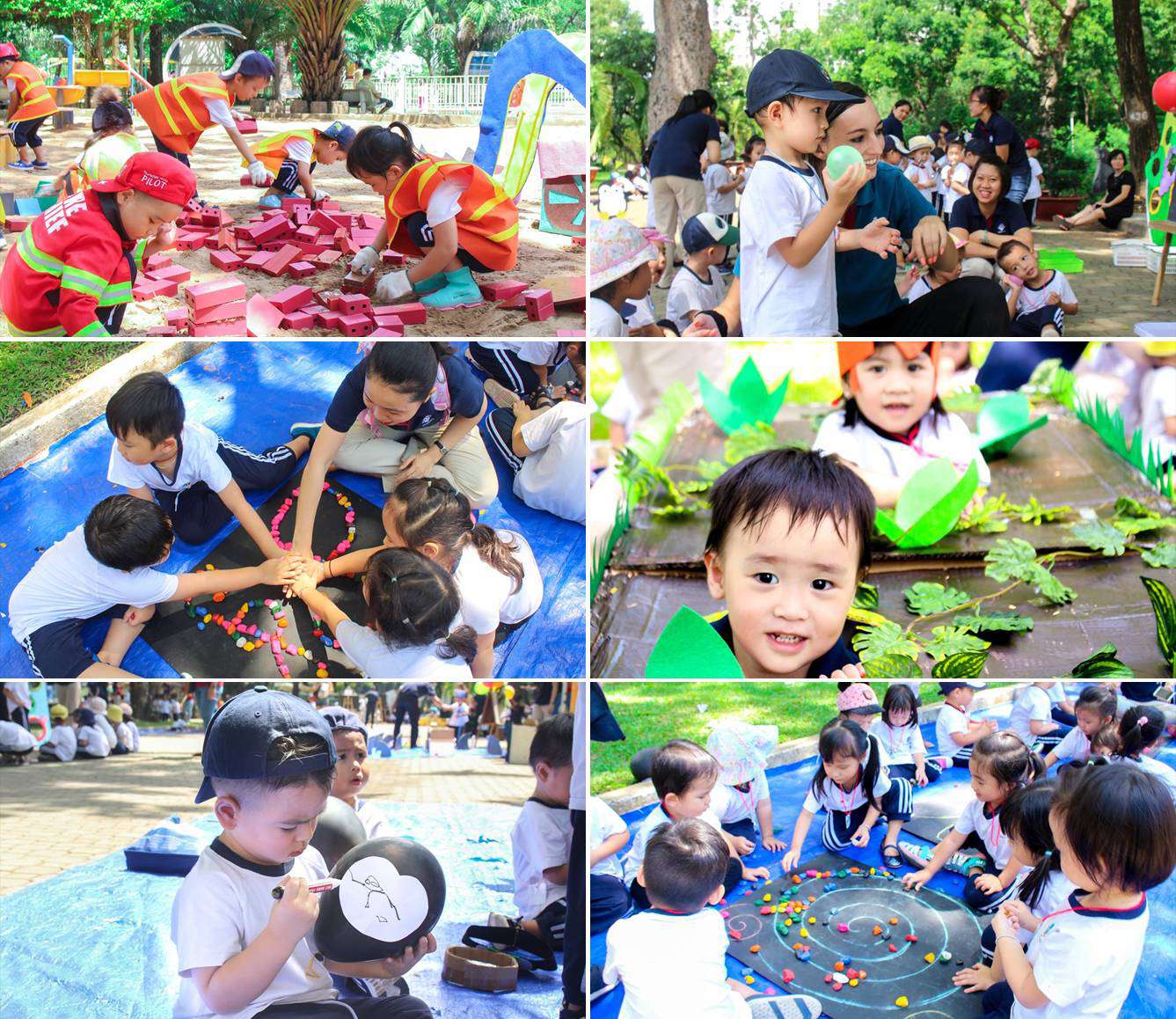 Trẻ tham gia hội trại hề "SUMMER JAMBOREE 2019"