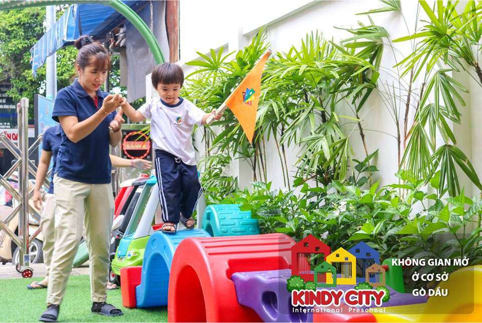 Không gian mở ở Kindy Gò Dầu Không gian mở ở Kindy Gò Dầu