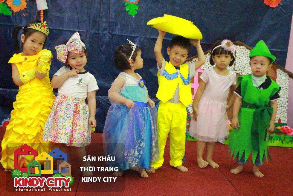 Sân khấu thời trang Kindy City 