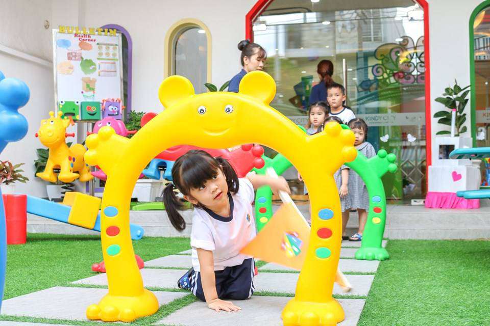 Không gian mở ở Kindy Gò Dầu Không gian mở ở Kindy Gò Dầu