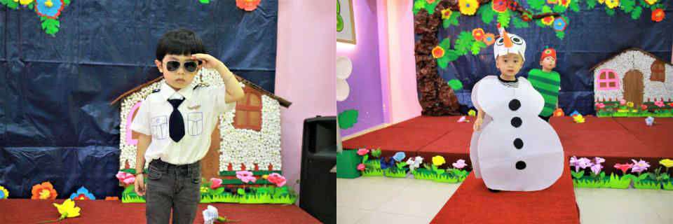 Sân khấu thời trang Kindy City 