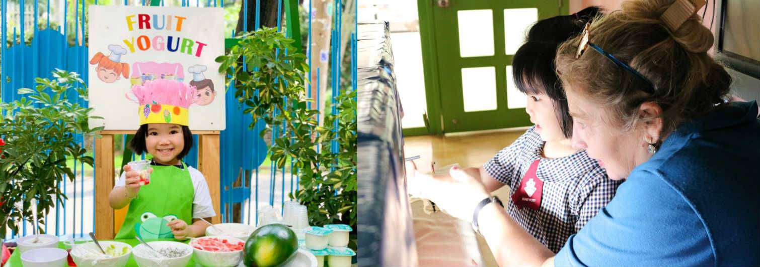 Bông được bạn bè yêu mến, học hành tập trung, sáng tạo