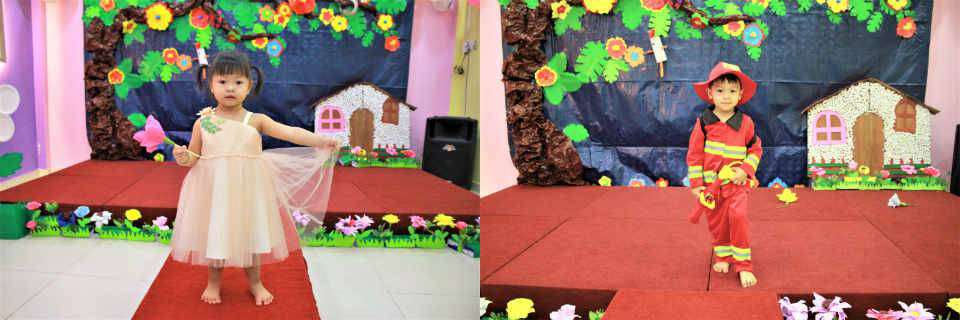 Sân khấu thời trang Kindy City 