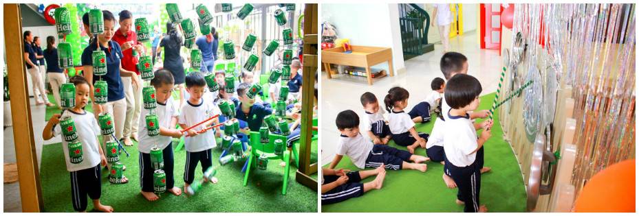 Trò chơi âm nhạc tại Kindy quận 10