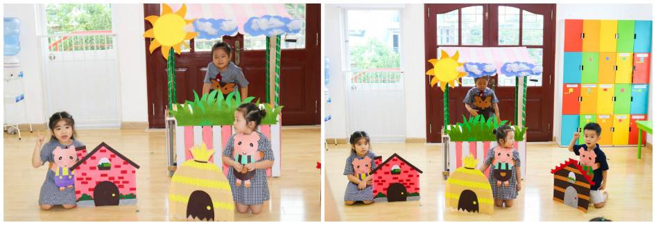 Lớp học Kindy City là sân khấu văn nghệ