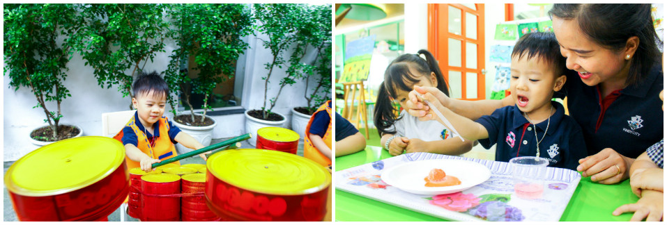 Mẹ lựa chọn Kindy City cho con 