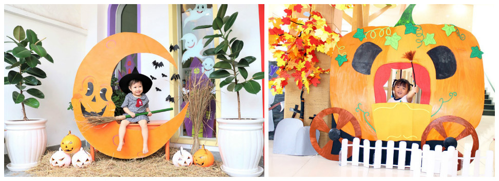 Không khí lễ hội Halloween
