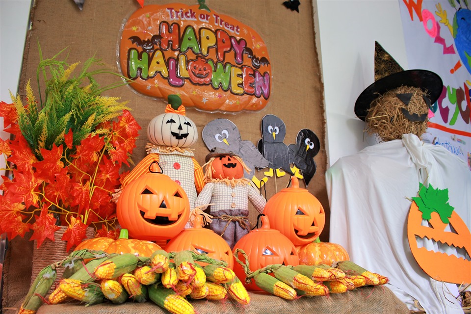 Không khí lễ hội Halloween
