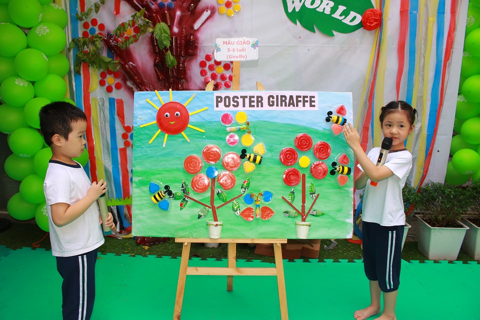 Bé tìm hiểu chuỗi hoạt động "Going Green with 3Rs”