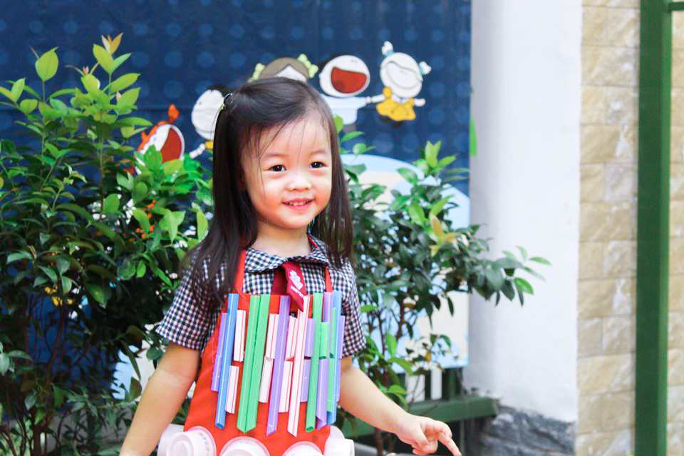 Bé tìm hiểu chuỗi hoạt động "Going Green with 3Rs”