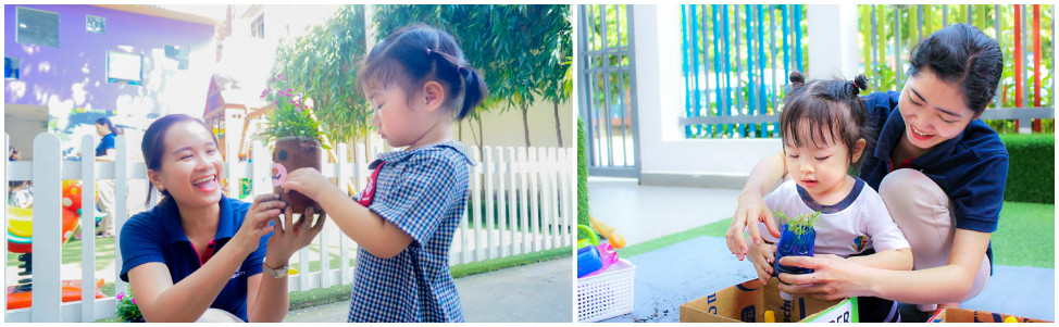Bé tìm hiểu chuỗi hoạt động "Going Green with 3Rs”