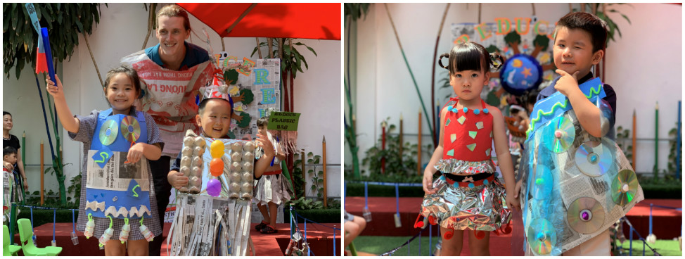 Bé tìm hiểu chuỗi hoạt động "Going Green with 3Rs”
