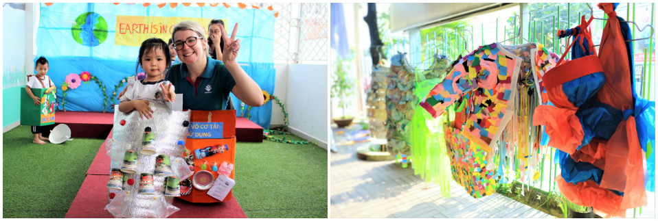 Bé tìm hiểu chuỗi hoạt động "Going Green with 3Rs”