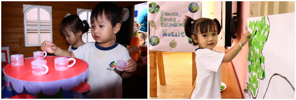Bé tìm hiểu chuỗi hoạt động "Going Green with 3Rs”