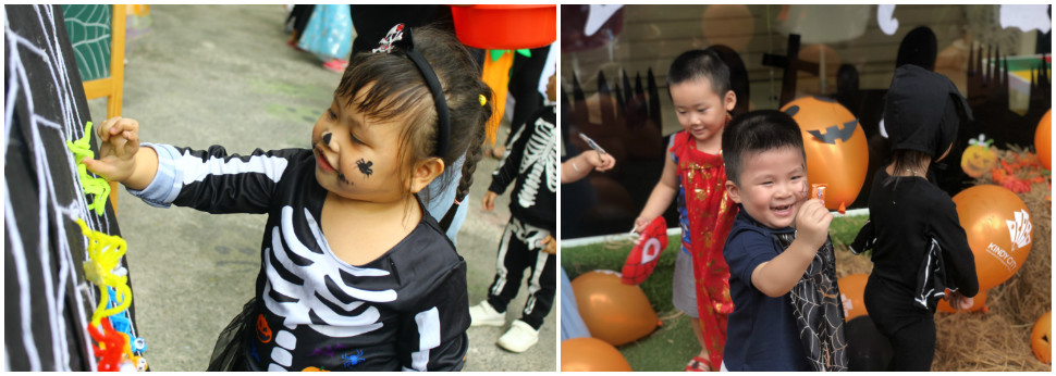Học sinh Kindy City hóa tráng trong dịp Halloween Học sinh Kindy City hóa tráng trong dịp Halloween
