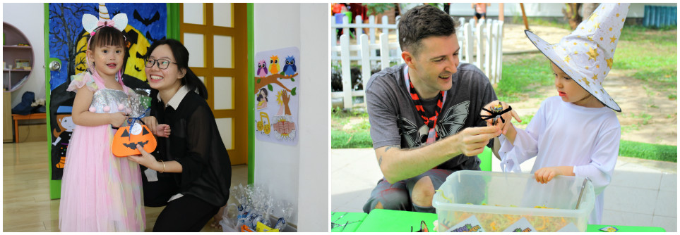 Học sinh Kindy City hóa tráng trong dịp Halloween Học sinh Kindy City hóa tráng trong dịp Halloween