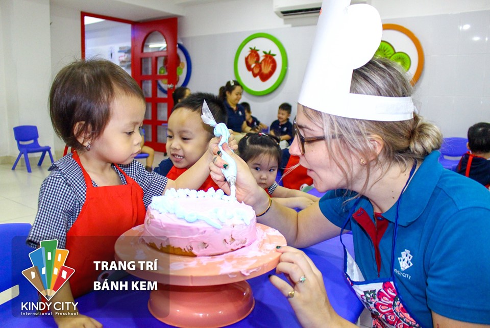 Ước mơ từ làm bánh kem của bé đã thành hiện thực Ước mơ từ làm bánh kem của bé đã thành hiện thực