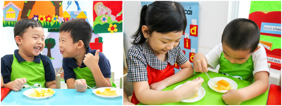 Giao lưu trong lúc nấu nướng đã giúp thắt chặt tình cảm gia đình, cô - trò và bè bạn