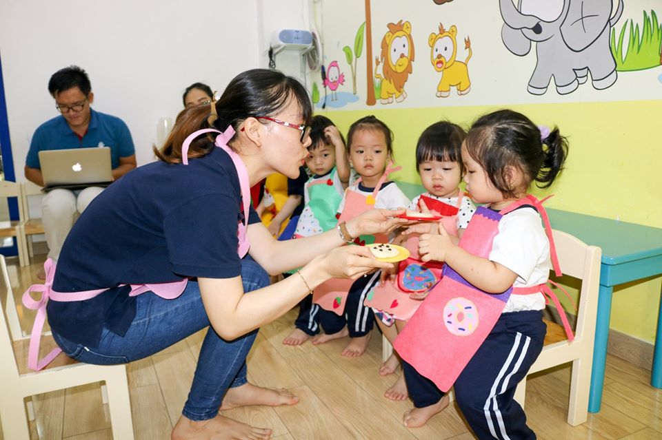 Các em làm quen với toán học một cách tự nhiên