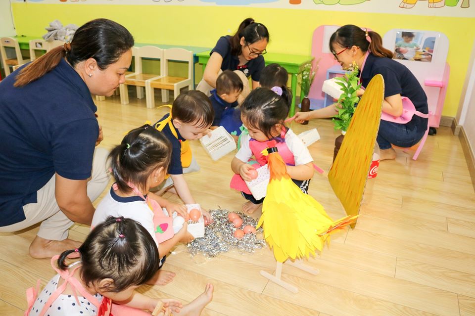 Các em làm quen với toán học một cách tự nhiên