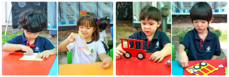School Bus Picture Frames Craft