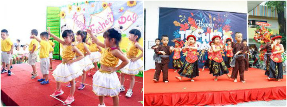 Các thiên thần KINDY CITY biểu diễn văn nghệ