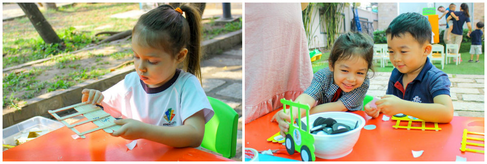 School Bus Picture Frames Craft