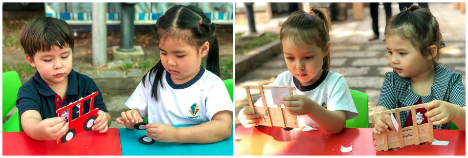 School Bus Picture Frames Craft