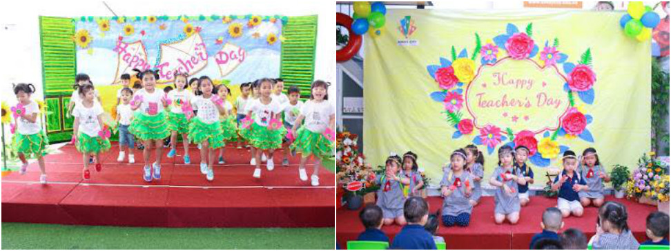 Các thiên thần KINDY CITY biểu diễn văn nghệ