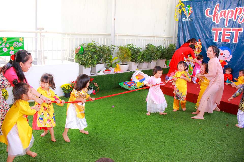 Tái hiện không gian Tết xưa tại Kindy City