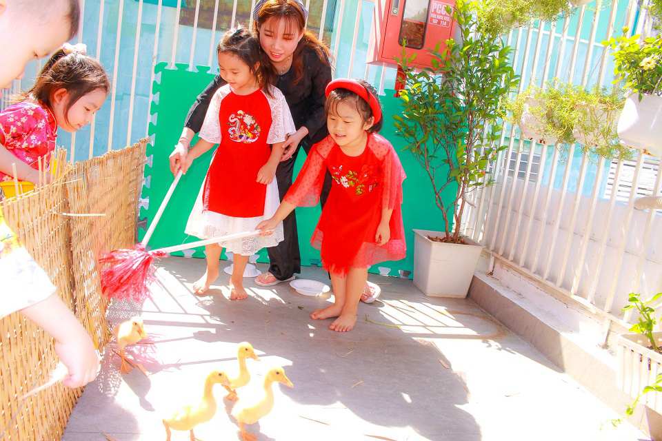 Tái hiện không gian Tết xưa tại Kindy City