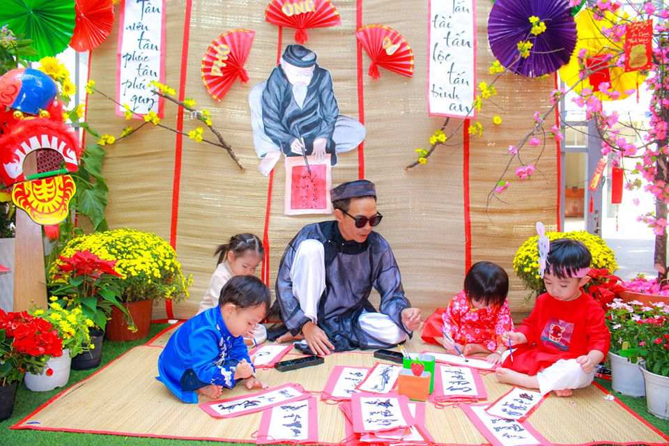Tái hiện không gian Tết xưa tại Kindy City