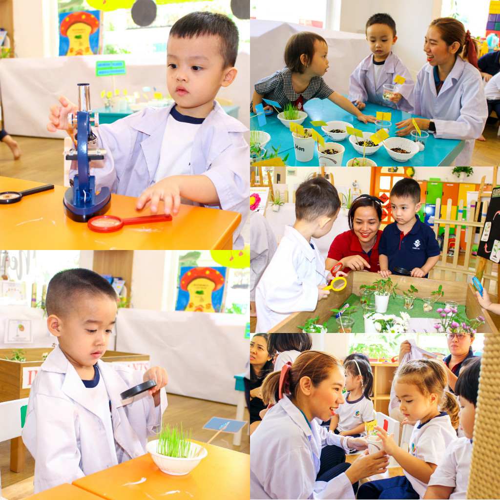 Trẻ làm quen với khoa học