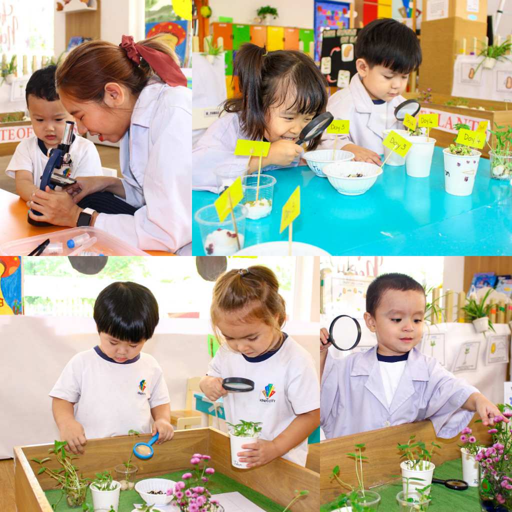 trẻ làm quen với khoa hoc