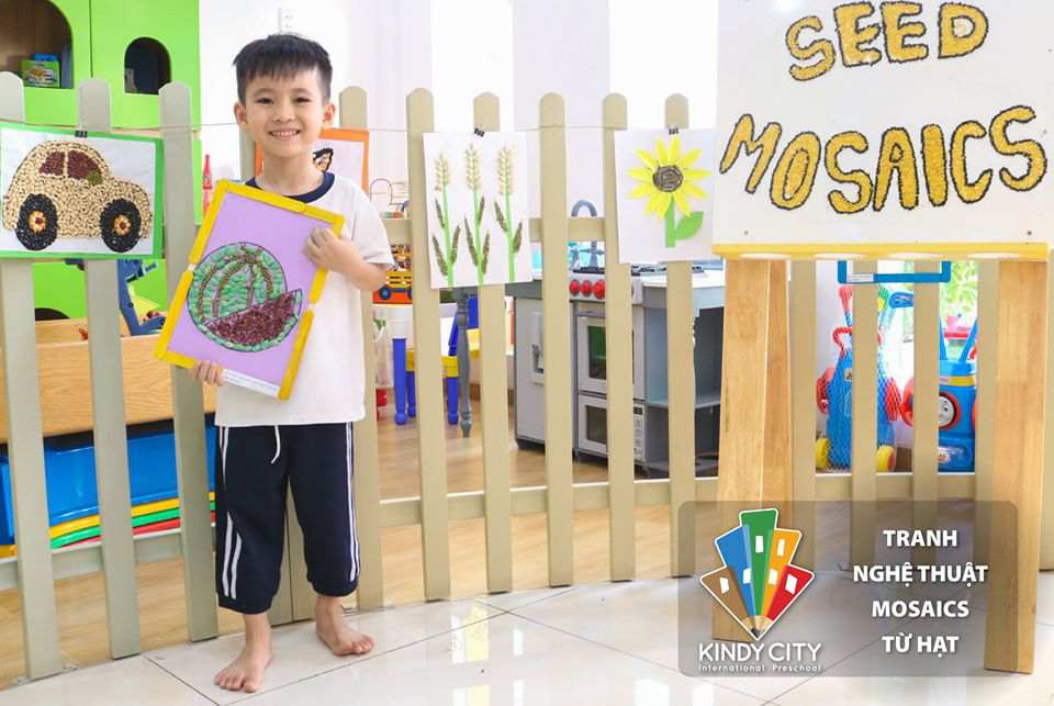TRANH NGHỆ THUẬT MOSAICS TỪ HẠT