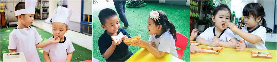 Trẻ sẻ chia cùng bạn