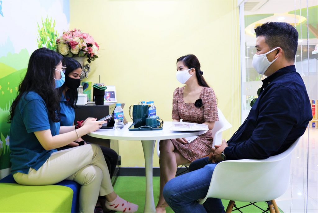 Buổi họp nhằm thông báo với quý Phụ huynh về quá trình học tập của trẻ