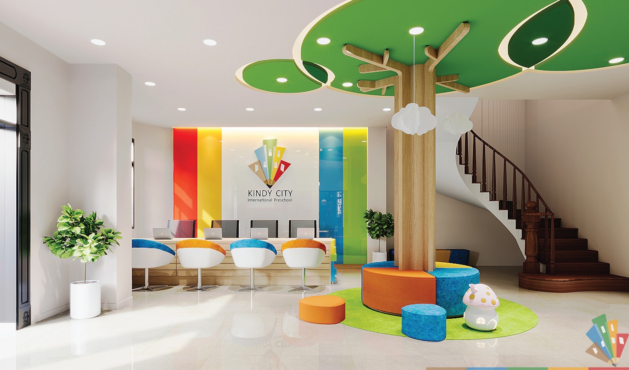 KINDY CITY chính thức đưa vào hoạt động cơ sở mới tại số 16 Võ Trường Toản, phường 2, quận Bình Thạnh, Tp.HCM