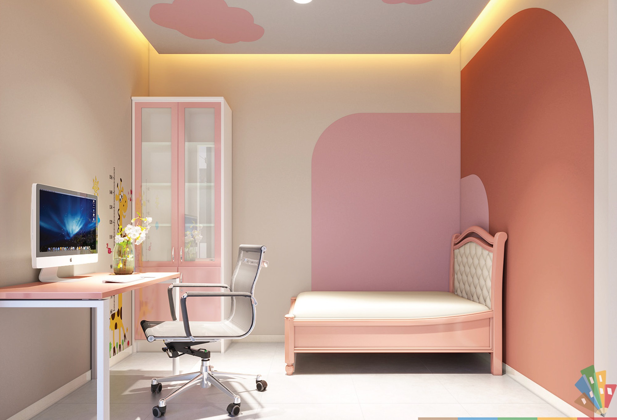 Kindy City chú trọng phát triển, khai thác tối đa thiên hướng của mỗi em.